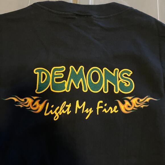 Greenway High School Demons 5 Vtg Large T Lot + New Pin School Mascot 1 T is XL - Picture 13 of 16